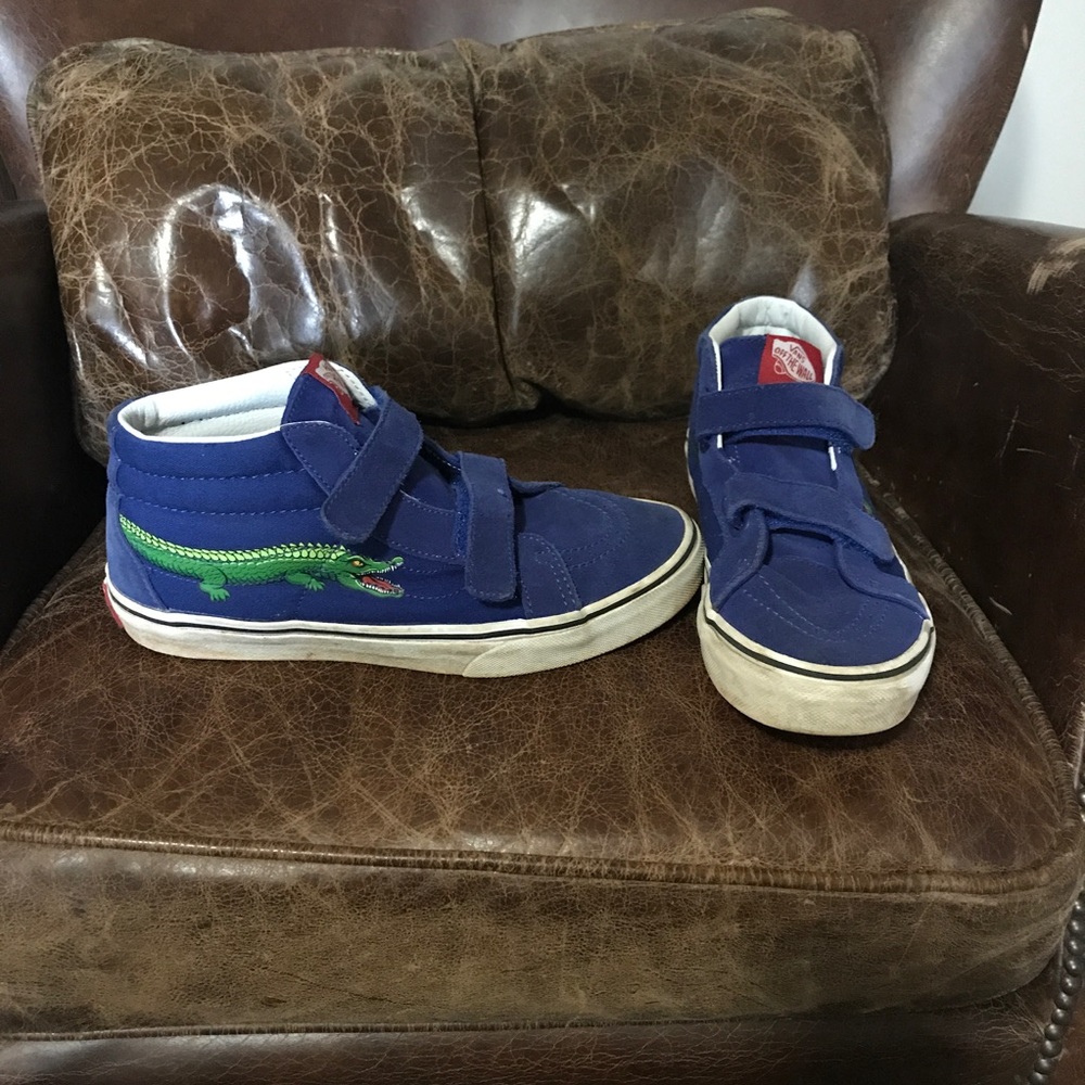 Boys Custom Alligator Vans